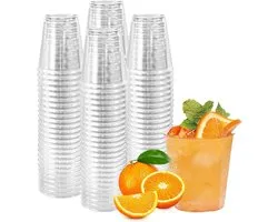 Set van 100 Herbruikbare Transparante Plastic Shotglazen van 5 cl / 50 ml voor Feesten en Jello Shots, Perfect voor Drankjes en Party Accessoires