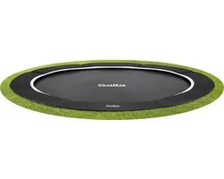 Salta Royal Baseground Sports - inground trampoline - ø 305 cm - Zwart