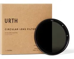 Filtre d'objectif à densité neutre variable Urth 58 mm ND2-400 (1-8,6 arrêts)