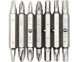 MEGAPRO Replacement Bit Set – The Original - 7 Double Sided Bits - Household Bits - 2" Bit - ShopVlot