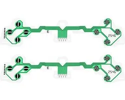 SnelShoppen - 2x Conductieve Film voor PS5 DualSense Edge Controller - Flexibele Kabel Ribbons voor Vervanging en Reparatie - Hoogwaardige Compatibili