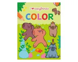 Deltas - Kleurboek - I Love Capybaras