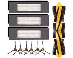 Pièces de rechange N10 compatibles avec les aspirateurs robots Ecovacs DEEBOT OZMO N10 N10 Plus 920 950 T8 AIVI Max T9 T5 N5 N7 N8+ N8 Pro Plus (1 brosse)