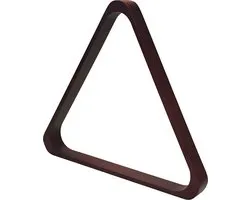 Triangel pool 57.2mm mahonie look deluxe