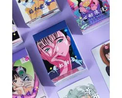 Manga & Anime Stickers 50 stickers – Bullet Journal, Planner & Scrapbook Stickers – Sinterklaas & Kerstcadeau – Schoencadeau – Cadeaus onder €5