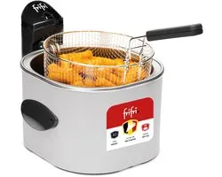 Friteuse Frifri Tradition F4028 4L | 3200W | Technologie Zone Froide | Cuve Inox | Pour 1.5kg de Frites | 10 Ans de Garantie | Fabriqué en Belgique