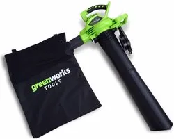 Greenworks GD40BV 40V Li-Ion accu blaas-/zuigmachine body - 280km/h