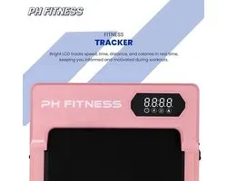 Loopband – Wandelband – Walking Pad – Hardloopband – Treadmill – Inklapbaar Design – 1,3 PK Motor 1-8 km/u – Bluetooth Met FitShow App