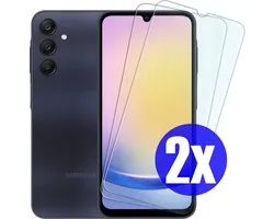 Screenprotector geschikt voor Samsung A25/A24 - Gehard Glas - Tempered Glass Armor Screen Cover - 2 Stuks