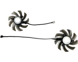 87MM 4PIN GA91S2U Koelventilator GTX1660 GTX 1660Ti Koelventilator for GTX 1660 Ti Ghost OC RTX 2060 2060S Super(SKY BLUE)