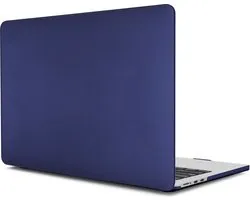 Coque Macbook Air M2 - Coque Rigide pour Apple Macbook Air 2022 - 13,6 pouces - Puce M2 - Housse Macbook Air - Blauw Marine Mat