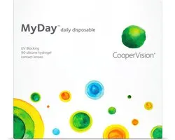 MyDay [90 pièces] S -4.00 (jetable quotidien) - lentilles de contact