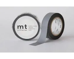 Masking Tape Grijs - 7 meter x 1,5 cm. MT Masking Tape Matte Gray