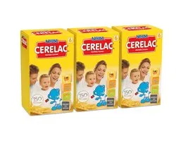 Nestle Cerelac Farinha Lactea - 3 x 500 gram - Babyvoeding - Multipack - Voordeelpak