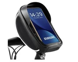 Support téléphone Vélo / VTT | Étanchéité | Apollo | Convient pour : Motorola Moto G 5G Plus | Porte-vélos | Support de téléphone de vélo | Étanchéité | Support Vélo Téléphone | Sac pour bicyclette