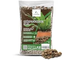 LERAVA® expanded clay [BIO] – 1L – Clay Granules for Indoor Plants & Hydroponics – Optimal Drainage & Planting Granules for Flower Pots and Large Pots – 100% Made in Italy