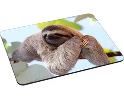 Gaming Office muismat, 220 x 180 mm, met genaaide randen en antislip