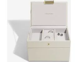 STACKERS mini OATMEAL - Sieradendoos - Juwelendoos - Sieradenhouder - Sieraden Organizer