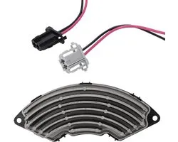 Engine heating fan resistor compatible with C4 Picasso Berlingo Dispatch Jumpy Partner Expert Doblo shield with plugs - ShopVlot