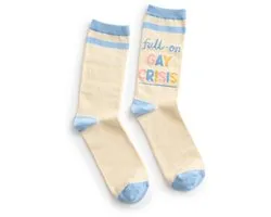 Heartstopper: Full-on Gay Crisis Socks - Large