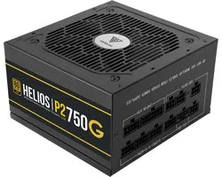 PC ATX3.1 Voeding Intern 750Watt GOLD Volledig Modulair – 80Plus GOLD 750W PSU Computer Power Supply Sleeved Cables - 12V-2x6 Kabel aansluiting - ATX12V v3.1 Compatible - Gamdias HELIOS P2-750G V2