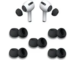 Embouts pour Apple Airpods Pro - Embouts Airpods Pro - Embouts de remplacement Airpods Pro - 5 paires d'embouts pour Airpods Pro - Petit / Zwart