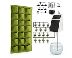 Jurrys Plantenbak - Bloemenbak - Plantenhanger - Druppelsysteem - Set met bewateringssysteem - Praktisch - Automatisch - 30x60cm