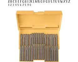 Alphabet stamps jewelry press - We R Makers