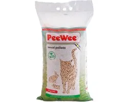 Peewee houtkorrels kattenbakvulling 9 kg