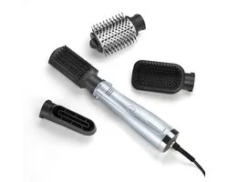 BaByliss Hydro- Brosse pour sèche-cheveux Fusion Smooth & Shape AS774E - Advanced Dual Ionic, 1000W, technologie plasma, 4 accessoires
