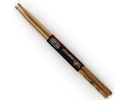 Los Cabos 5A rood Hickory Intense Sticks, Wood Tip - Drumstok