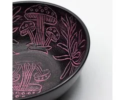 Aluminum Singing Bowl - Magic Mushroom - Pink (20cm)