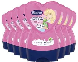 Bübchen - 2in1 Shampoo & Conditioner Princess Rosalea - 8 x 230 ml - Voordeelverpakking