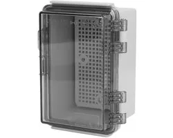 Seb2 - Waterproof Electrical Junction Box - IP67 Bescherming - Voor Buiten - Grijs - Elektrische Behuizing - Waterdicht - Geschikt voor Hoog Voc...