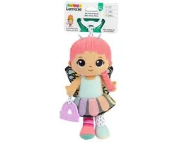 Lamaze speelgoed My Friend Flora Clip & Go pop voor onderweg.