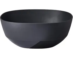Mepal serveerschaal Silueta - 3000 ml - Saladeschaal - Nordic black