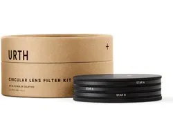 Kit de filtres d'objectif Urth 82 mm Star 4 points, 6 points, 8 points