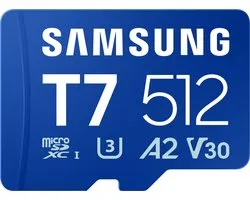 Samsung T7 - 512gb - MicroSDXC - UHS-I
