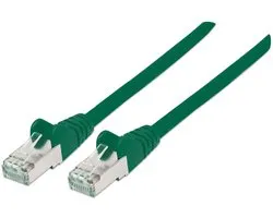 Intellinet 350662 netwerkkabel 15 m Cat6a S/FTP (S-STP) Groen