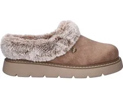 Skechers KEEPSAKES LITE - COZY BLEND Dames Sloffen - Taupe