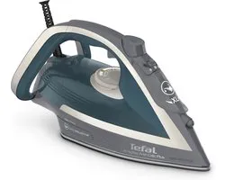 Tefal Ultragliss Anti-Calc Plus FV6842E0 fer à repasser Fer à vapeur 2800 W Bleu, Argent