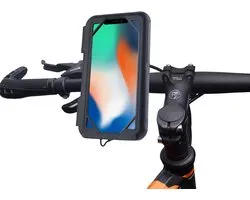 Support de téléphone étanche SoNis pour vélo et scooter – Support de téléphone portable – Rotatif à 360 degrés – Housse de protection contre la pluie, la boue et la poussière