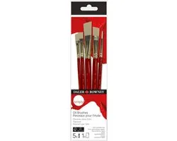 Daler Rowney Simply Olieverf Penselenset - 5 st.