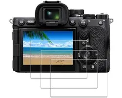 iDaPro Schermbeschermer voor Sony Alpha A7R VI/A7R V/A7V, 9H glas | 3-pack + ABS Box. Niet voor A7R4/A7R3. 9H hardheid, krasvast, bubbelvrij, HD, anti-vingerafdruk, eenvoudig te plaatsen.