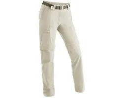 Maier Sports Inara Slim Zip Broek Beige L / Regular Vrouw