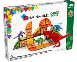 MagnaTiles - 22840 - Ensemble de 40 pièces Dino World