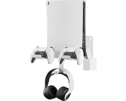Support mural universel adapté à la console Playstation - support de console console de jeu universelle - support mural standard pour ranger les contrôleurs de console de jeu, le casque