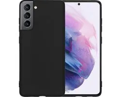Coque Samsung S21 Plus Siliconen Samsung Galaxy S21 Plus - Coque Samsung S21 Plus - Zwart