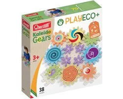 Quercetti constructiespeelgoed Kaleido Gears Eco bouwset 38-delig.