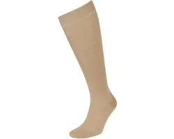 10CEL 6 paires de chaussettes mollets doux sock beige 39-42 fabriquées à partir de TENCEL™ Lyocell